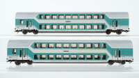 Märklin H0 Konvolut Doppelstockwagen 1./2.Kl. 2.Kl....