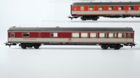 Märklin H0 Konvolut Speisewagen rot-grau Abteilwagen 1.Kl. orange-grau Abteilwagen 2.Kl. blau-grau DB