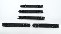Märklin H0 Konvolut Speisewagen rot-grau Abteilwagen 1.Kl. orange-grau Abteilwagen 2.Kl. blau-grau DB
