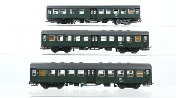 Roco H0 Konvolut Mitteleinstiegwagen 2.Kl. grün DB