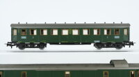 Märklin H0 Konvolut Personenwagen 3.Kl. Packwagen grün 4achsig DR/DB