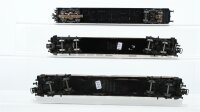 Märklin H0 Konvolut Nahverkehrs-Steuerwagen 2.Kl. orange-grau beleuchtet TEE-Speisewagen "DSG" Abteilwagen 1.Kl. beige-oceanblau DB/DSG