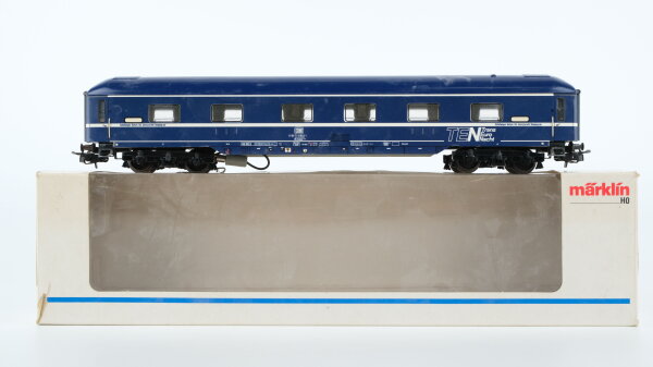 Märklin H0 4130 Reisezugwagen (Schlafwagen TEN) WLABmh 174 der DB (mit Beleuchtung)