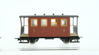Egger-Bahn H0e Konvolut Personenwagen (2002) braun Nebenbahn