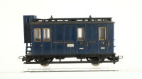 Egger-Bahn H0e Konvolut Coupewagen (2006) Packwagen (2008) blau Packwagen (2009) grün Nebenbahn