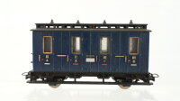 Egger-Bahn H0e Konvolut Coupewagen (2006) Packwagen (2008) blau Packwagen (2009) grün Nebenbahn