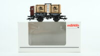 Märklin H0 94185 Weinfaßwagen mit Bremserhaus...