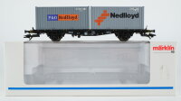 Märklin H0 47683 Behälter-Tragwagen Nedlloyd...