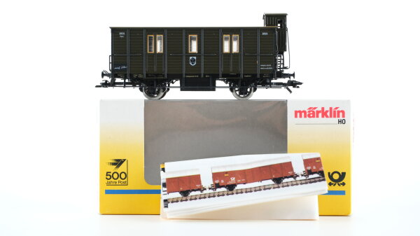 Märklin H0 4500 Bahnpostwagen 3059 Post (60-01) K.P.E.V.