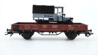 Märklin H0 84504 Niederbordwagen mit Lkw  X der DRG