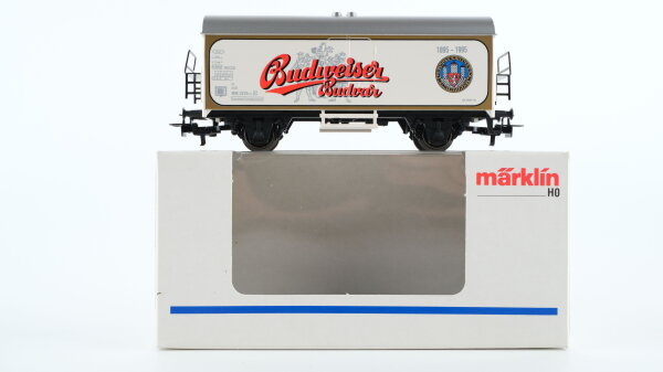 Märklin H0 4422 Bierwagen (Kühlwagen Budweiser) Ichqrs der CSD
