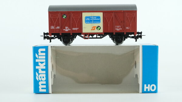 Märklin H0 4412 Gedeckter Güterwagen (Fahrradtransportwagen)  G der ÖBB