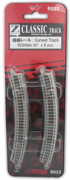 ROKUHAN Z 7297033 Gleis gebogen R220-30°