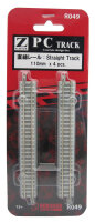 ROKUHAN Z 7297049 Gleis gerade, 110 mm, mit Betonschwellen