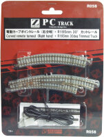 ROKUHAN Z 7297058 Bogenweiche rechts R195/220-30°