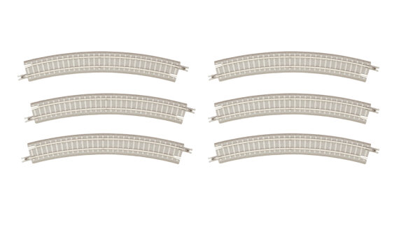 ROKUHAN Z 7297067 Gleis - überhöht - R220-30°