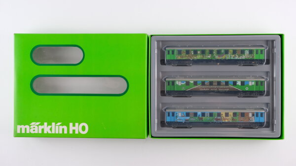 Märklin H0 4190 Personenwagen-Set "Verkehr und Umwelt" DB