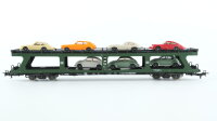 Märklin H0 4074 Reisezug-Autotransportwagen DB (1 PKW fehlt)