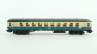 Märklin H0 4112 Reisezugwagen (Schnellzugwagen 2.Kl, Wagenunterkante ozeanblau) Büm 234 der DB (mit Beleuchtung)