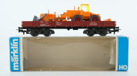 Märklin H0 4474 Niederbordwagen mit Wiking...