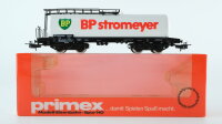 Primex H0 4588 Mineralöl-Kesselwagen BP STROMEYER...