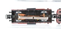 Märklin H0 Konvolut Niederbordwagen Kesselwagen "Aral" Gedeckte Güterwagen mit Zugschluss DB