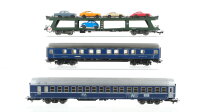 H0 Konvolut Schlafwagen ""CIWL" blau...