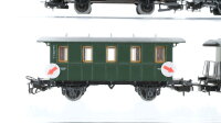 Märklin H0 Konvolut Personenwagen  "4051Stg" 2.Kl. Personenwagen Personenzugbegleitwagen Nebenbahn