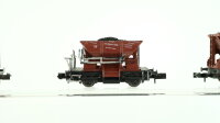 Roco N Konvolut Güterwagen Selbstentladewagen mit Kohle, Talbot Schotterwagen mit Kohle, gedeckter Güterwagen, Hochbordwagen mit Kohle, Niederbordwagen DB, NS