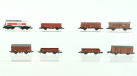Minitrix N Konvolut Güterwagen Kesselwagen 4-achsig...