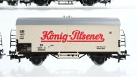 Märklin H0 Konvolut Bierwagen "König-Pilsener Kulmbacher Reichelbräu" Kühlwagen "Wasabröd" DB/SJ