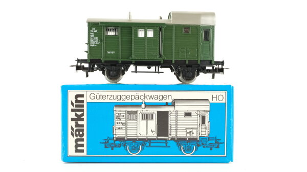 Märklin H0 4699 Güterzug-Gepäckwagen (Personalwagen)  Pwg der DB  DRG