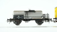 Unbekannt H0 Konvolut Kesselwagen "JIL BP" Kesselwagen silber Gedeckter Güterwagen "Circus Barlay" DR