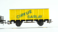 Unbekannt H0 Konvolut Kesselwagen "JIL BP" Kesselwagen silber Gedeckter Güterwagen "Circus Barlay" DR