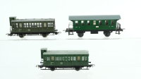 Piko/Trix H0 Konvolut Abteilwagen mit Bremserhaus...