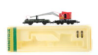 Minitrix N 51 3590 00 Kranwagen mit Schutzwagen DB