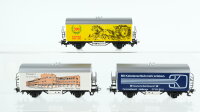 Märklin H0 Konvolut Kühlwagen "Postamt 1 500 Jahre Post Mit Kabelanschluß mehr erleben"