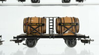Märklin H0 Konvolut Weinfasswagen Silowagen "Braunkohlenstaub" Behältertragewagen "Bayer" DB/u.a.