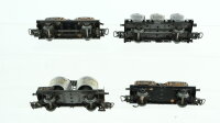 Märklin H0 Konvolut Weinfasswagen Silowagen "Braunkohlenstaub" Behältertragewagen "Bayer" DB/u.a.