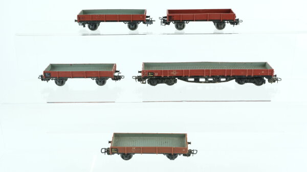 Märklin H0 Konvolut Niederbordwagen DB