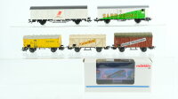 Märklin H0 Konvolut Gedeckte Güterwagen...