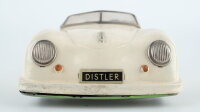 Distler Electromatic 7500 Porsche 356 mit Zündschlüssel, Fernbedienung? und Figuren vermutlich übermalt
