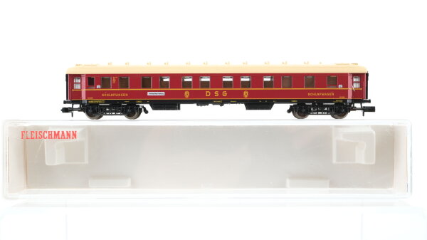 Fleischmann N 8634K Schnellzug-Schlafwagen WLA4üe DSG