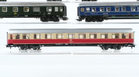 Märklin H0 Konvolut Personenwagen "TEE" 1.Kl. Schlafwagen blau Speisewagen "DSG" Personenwagen Packwagen grün DB/u.a.