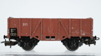 Märklin H0 Weinfasswagen "308" Kohlenstaubwagen "308/2" Oddener Güterwagen "311" Offener Güterwagen mit Bremserhaus "311/1" DB