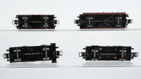 Märklin H0 Weinfasswagen "308" Kohlenstaubwagen "308/2" Oddener Güterwagen "311" Offener Güterwagen mit Bremserhaus "311/1" DB