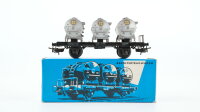 Märklin H0 4520 Behältertragwagen Bayer DB
