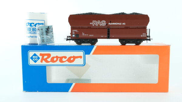 Roco H0 46244 Selbstentladewagen (665 0 368-3, RAG, Ruhrkohle AG) DB