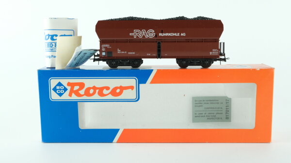 Roco H0 46244 Selbstentladewagen (665 0 368-3, RAG, Ruhrkohle AG) DB