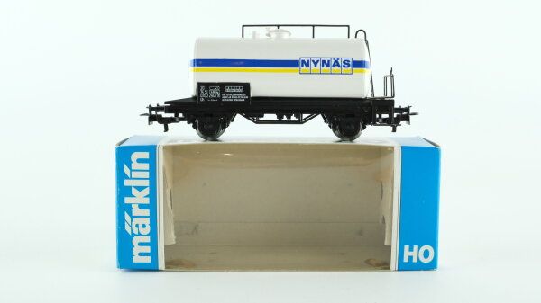 Märklin H0 4532 Mineralöl-Kesselwagen (weiss) NYNÄS  Uh  Zekk der SJ